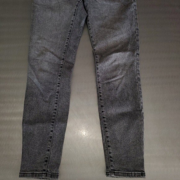 Everlane Washed Black High Rise Slim Straight Denim Jeans 25 - Picture 3 of 9